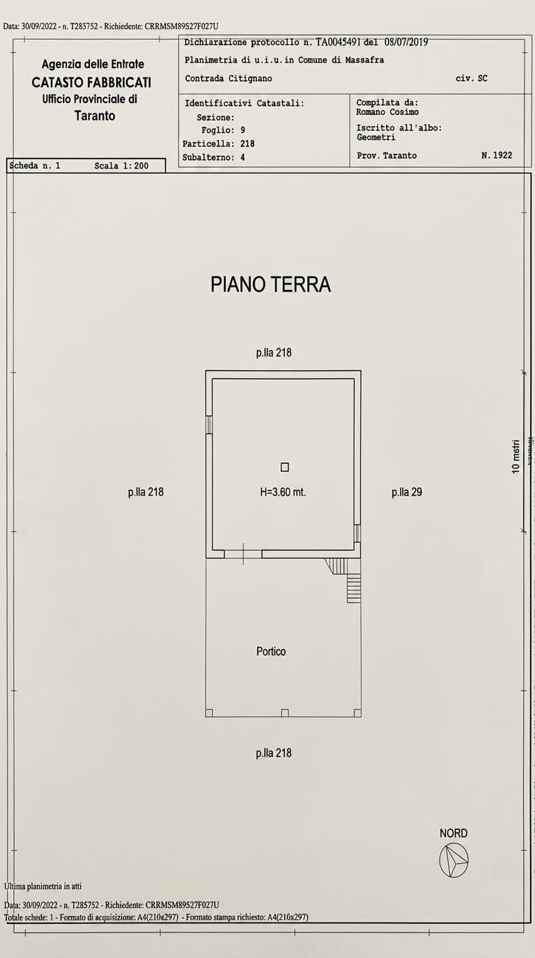 Architectural Floor Plan — Finished Residential Level