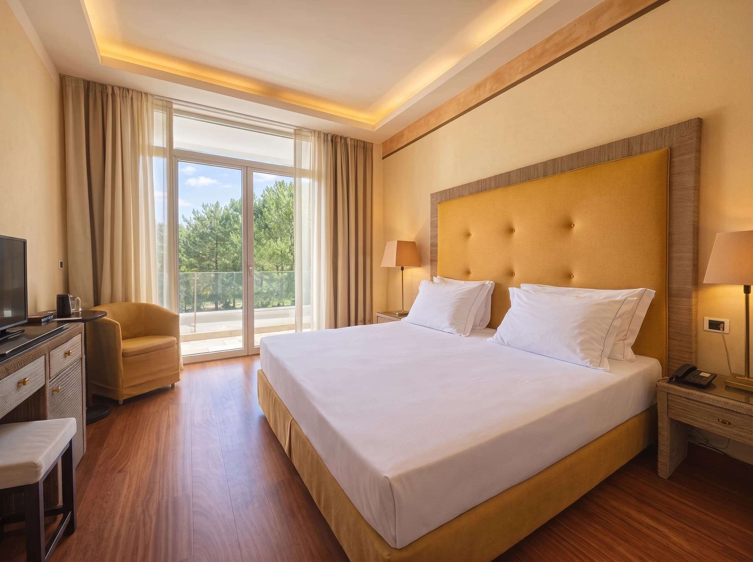 Double Room with Balcony at Hotel Greif Lignano