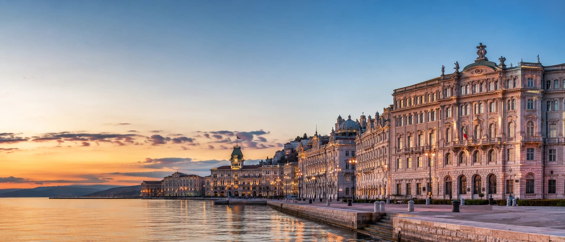 Trieste Waterfront and Gulf View